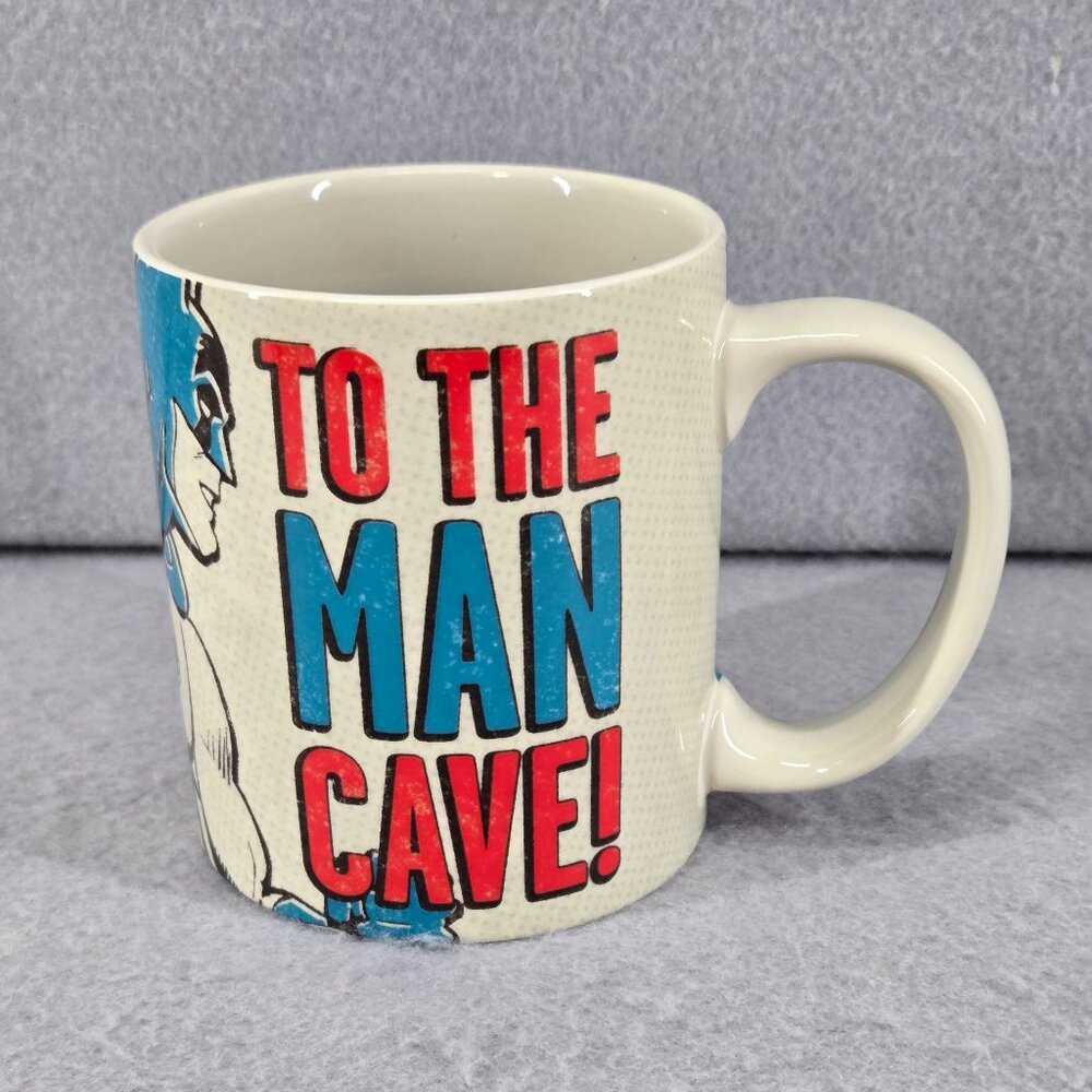 Vintage Batman Hallmark "To The Man Cave" Coffee Mug, DC Comics